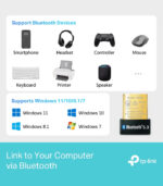 Adaptador Bluetooth Nano USB Tp-Link UB500 Bluetooth 5.3 - Imagem 6