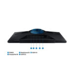 Monitor Gamer Samsung Odyssey G3, 27" Full HD, 180Hz, DisplayPort e HDMI, Ajuste de Altura, Preto - LS27DG300ELXZD - Imagem 6