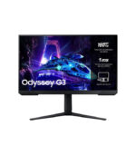 Monitor Gamer Samsung Odyssey G3, 27" Full HD, 180Hz, DisplayPort e HDMI, Ajuste de Altura, Preto - LS27DG300ELXZD
