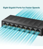 Switch Gigabit de Mesa TP-Link 8 Portas LS1008G - Imagem 3